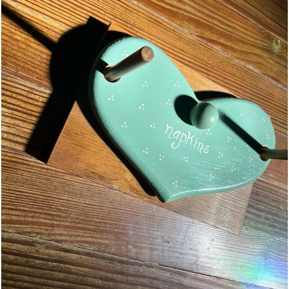 Vintage Heart Napkin Holder